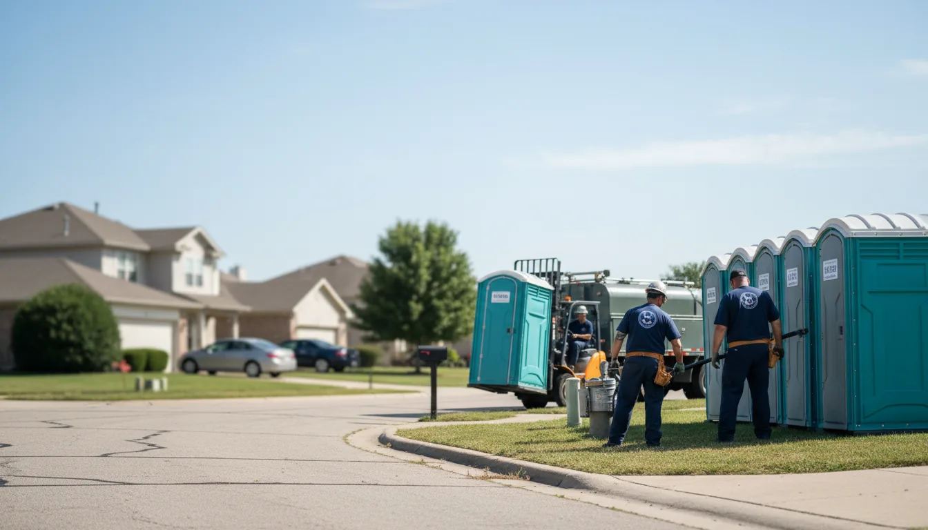 Porta Potty Rental in Kinderhook, IL near me
